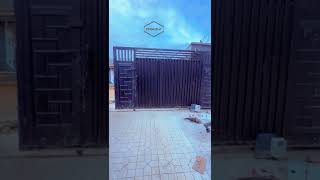 Installation of 30W Solar Powered 1000KG Capacity Automated Sliding Gate Controller