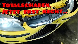 Opel Corsa C TOTALSCHADEN, die Reparatur Teil 1...