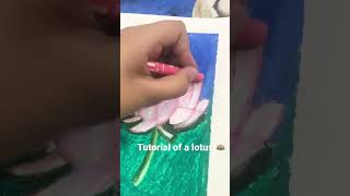 Tutorial of lotus #part 2 🫣rishika Bathla art 🖼️ follow me sud like