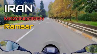 [MotoVlog] POV Adventure in Ramsar: Experience This Autumn Differently | Mazandaran | IRAN