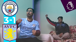 CITY 3-1 ASTON VILLA | CITY CLOSE THE GAP | CITY V ASTON VILLA REACTION | PREMIER LEAGUE | SAM JR