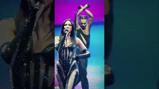 Dua Lipa’s Crazy Dance Moves for Surviving the Stage!  #dualipalive #dualipanews #music #vocal #live