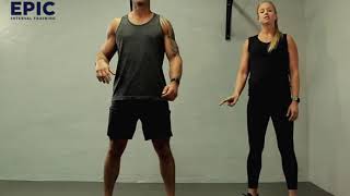 Jumping Lunge - Jump Squats DEMO