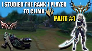 I Studied the Rank 1 Player On The Korean Server To Climb This Season. ( Part #1 )