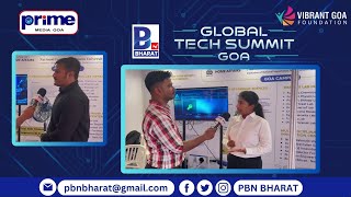 STUDENTS OF NATIONAL FORENSIC SCIENCES UNIVERSITY AT THE GLOBAL TECH SUMMIT 2024 || VIBRANT GOA