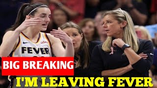 Caitlin Clark Makes HUGE ANNOUNCEMENT During FIRST Interview After WNBA FINALS! Fever New Head Coach