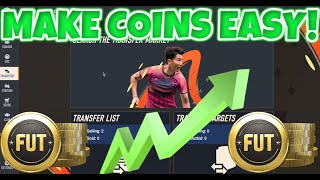 THE BEST TRADING METHOD TO MAKE EASY COINS ON THE FIFA 23 WEB APP