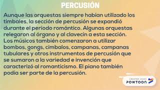 Romanticismo Instrumentos