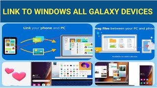 Link To Windows All Your Galaxy Devices- Easy And Full guide 2022