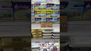 Butter prices in Malaysia can drop suddenly. I always buy at Jaya Grocer. You can freeze butter.