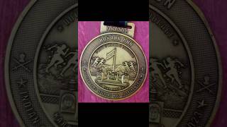 Indian Army Veterans Half Marathon 2023 Medal #winter