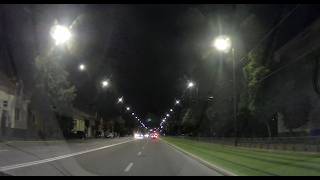 Oradea - Baile Felix - Hotel President, Dashcam DVR MIO MiVue J30 noaptea