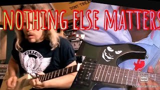 nothing else matters by metallica guitar solo cover