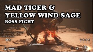 Black Myth: Wukong - Yellow Wind Sage & Mad Tiger Boss Fight