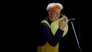 Balloon, contrabass irrigation pipe clarinet & Cylisax