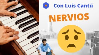 nervios en los conciertos