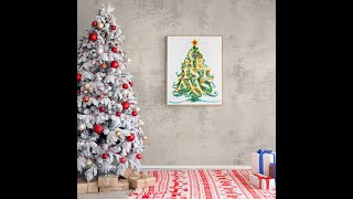 Paper Filigree Painting Kit - Christmas Tree #gifts #Christmasgifts #ChristmasDecorations