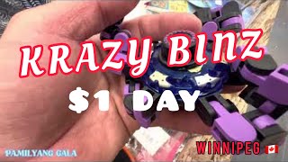 KRAZY BINZ $1 DAY