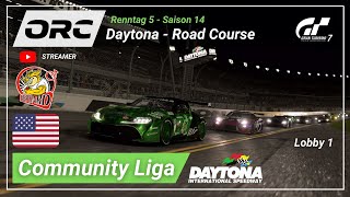 GT7 | ORC | Community Liga | Rennen 5/7 | Saison 14 | Gr.3 | BoP | Daytona Road - USA