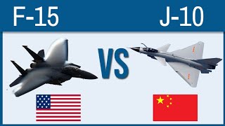 F-15 Eagle VS J-10 - Top Fighter Jets of the World Compared