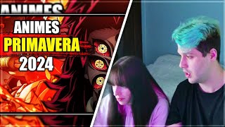 LOS ESTRENOS ANIME DE PRIMAVERA 2024 | Zroly reacciona a @Lolweapon