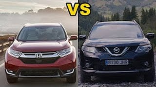 2017 Honda CR V vs 2017 Nissan X Trail