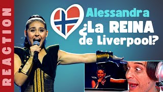 ¿Será ALESSANDRA la REINA en Liverpool? - REACTION Noruega NORWAY EUROVISIÓN 2023 QUEEN OF KINGS