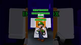 How to make LUIGI'S MANSION LUIGI in ROBLOX #roblox #robloxavatar #luigismansion #luigi #shorts