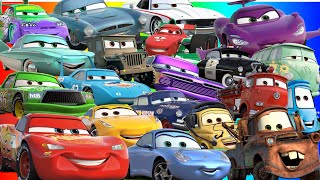 Looking For Disney Pixar Cars 3 Lightning Mcqueen, Doc Hudson, Bobby Swift, Cruz Ramirez, Fillmore