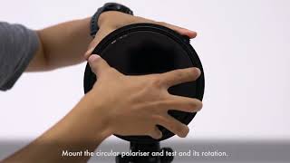 NiSi S5 Installation Tutorial: 150mm filters holder with polariser