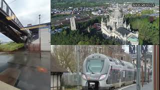 LA BASILIQUE DE LISIEUX EN VUE - TER LISIEUX ROUEN