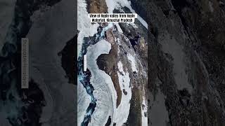 "Stunning Drone View of Rupin Waterfalls 🌊✨ #waterfall  #rupinpass #ytshortsindia