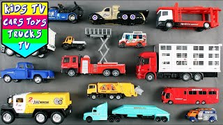 Learn About Trucks Toys for Kids + More Fun Toy Videos