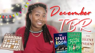 December TBR | trying to tie up end of year reading goals!