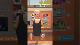 HOW TO FIX YOUR POSTURE IN 3 SECONDS ( Rec Room VR ) #shorts #recroom #comedy #gorillatag