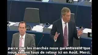 Nigel Farage: Ne vous éloignez pas trop cet été, nous serons tous de retour en Août