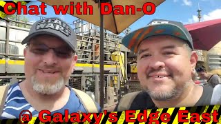 Quick chat w/ Dan-O of The Dan-O Channel at Batuu East after his Star Wars Galactic Starcruiser Trip