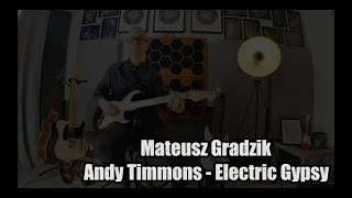 Mateusz Gradzik | Andy Timmons - Electric Gypsy (guitar cover) | Dave Wave Studio