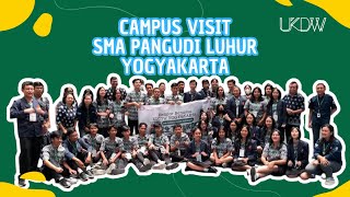 Campus Visit SMA Pangudi Luhur Yogyakarta to UKDW