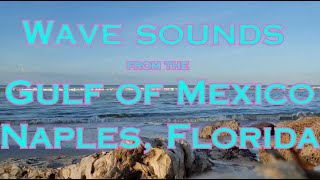 30 min of wave sounds from the Gulf of Mexico-Naples, Florida #wavesounds #southwestflorida #beach