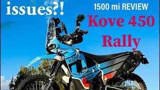 Kove 450 Rally - 1500 mile review + I run out of gas on a bike that carries 8 gallons