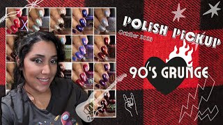 Polish Pickup October 2023: 90's Grunge *giveaway!*