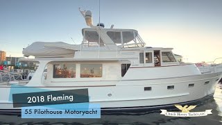 2018 Fleming 55 Pilothouse Motoryacht BONES