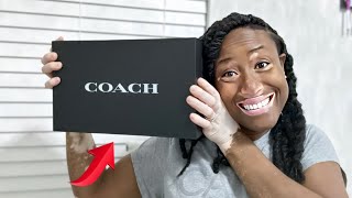 Starting A New Channel + Unboxing Coach + Channel Reveal #coach unboxing