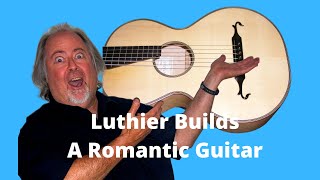 Luthier Builds - A 19th Century J.G. Stauffer/Legnani Model Romantic Guitar | Schramm Guitars