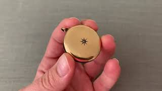 LUSTROUS STARBURST LOCKET