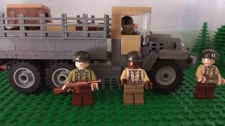 The Red Ball Express. WW2 Stopmotion.