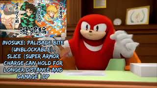 Knuckles Rates Your DLC Main