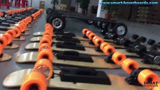 How to Produce Electric Skateboard in E Skateboard Factory