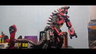 MECHAGODZILLA 2021 STOP MOTION TEST